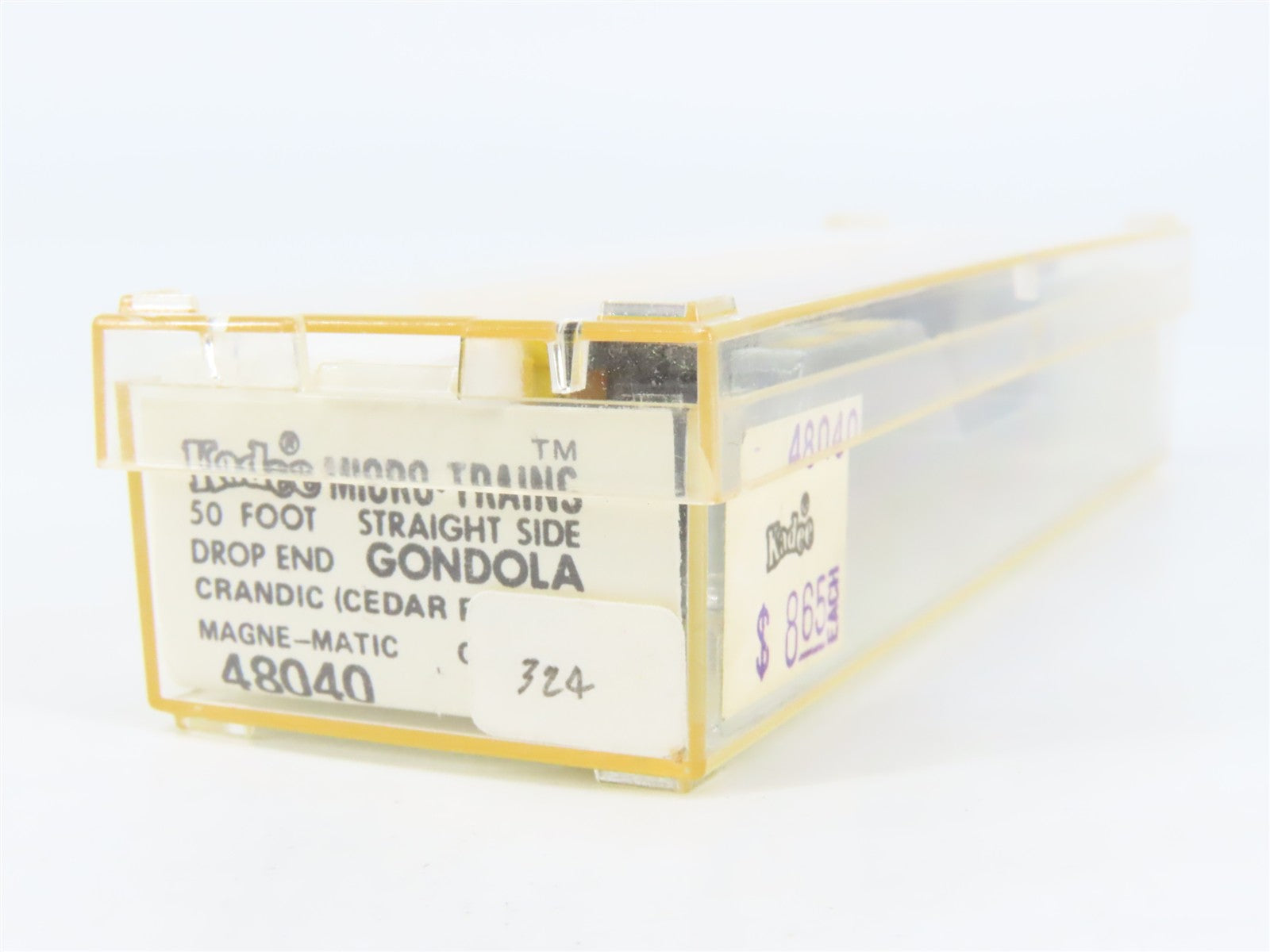 N Scale Micro-Trains 48040 Cedar Rapids and Iowa City Railway 50' Gondola RTR