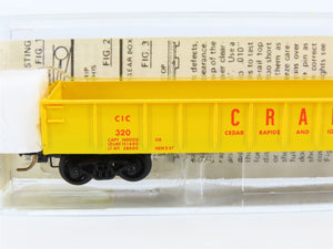 N Scale Micro-Trains 48040 Cedar Rapids and Iowa City Railway 50' Gondola RTR