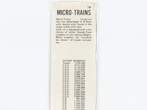 N Scale Micro-Trains 48040 Cedar Rapids and Iowa City Railway 50' Gondola RTR