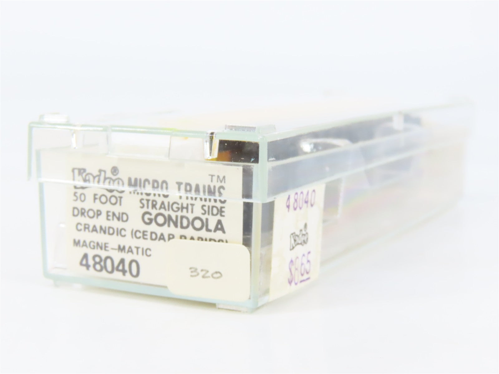 N Scale Micro-Trains 48040 Cedar Rapids and Iowa City Railway 50' Gondola RTR