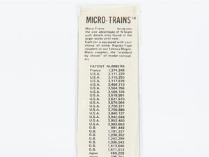 N Scale Kadee Micro-Trains MTL 48070 DL&W Lackawanna 50' Gondola 69784 RTR