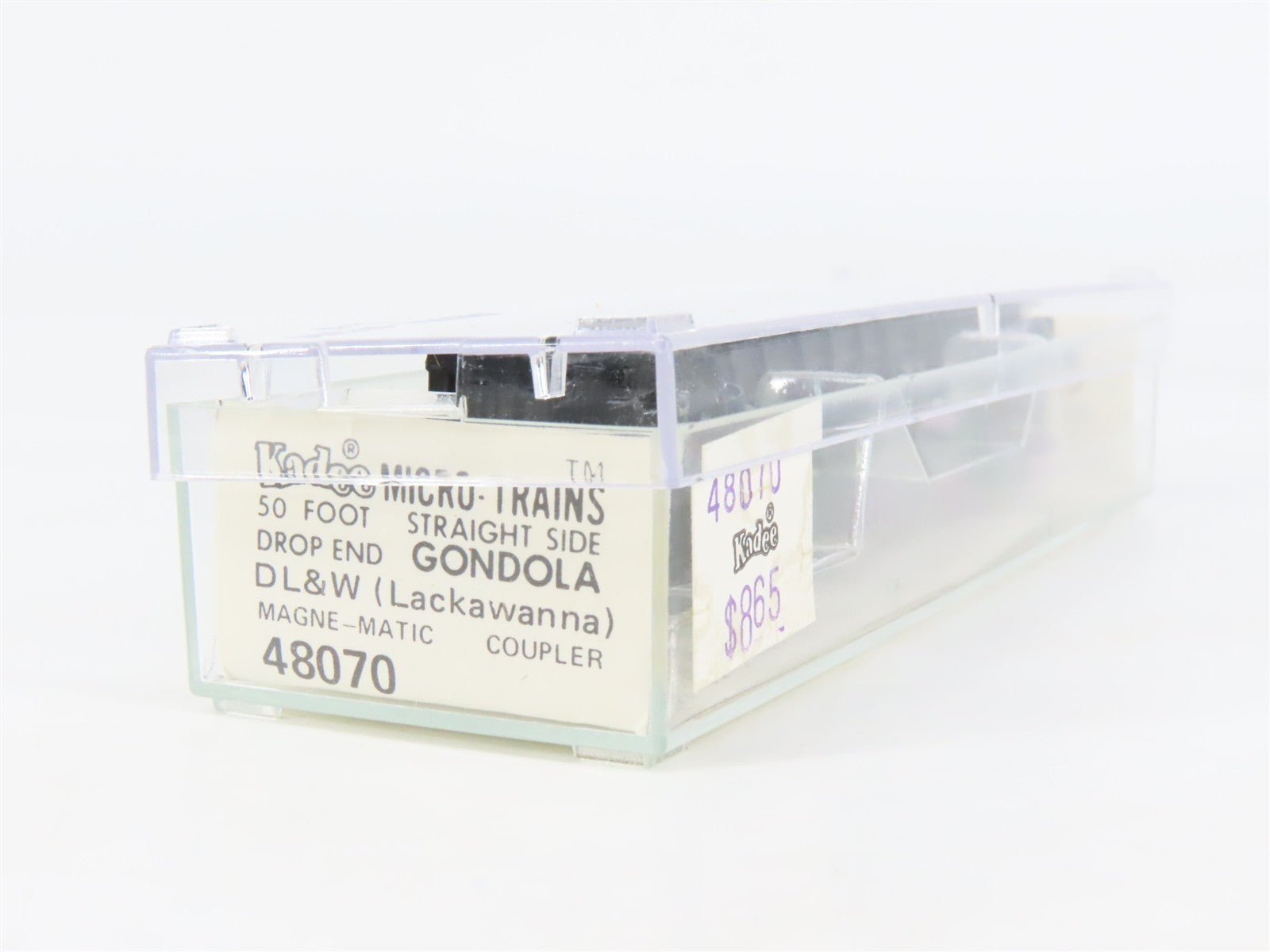 N Scale Kadee Micro-Trains MTL 48070 DL&W Lackawanna 50' Gondola 69784 RTR