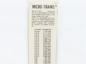 N Scale Kadee Micro-Trains MTL 48070 DL&W Lackawanna 50' Gondola 69784 RTR