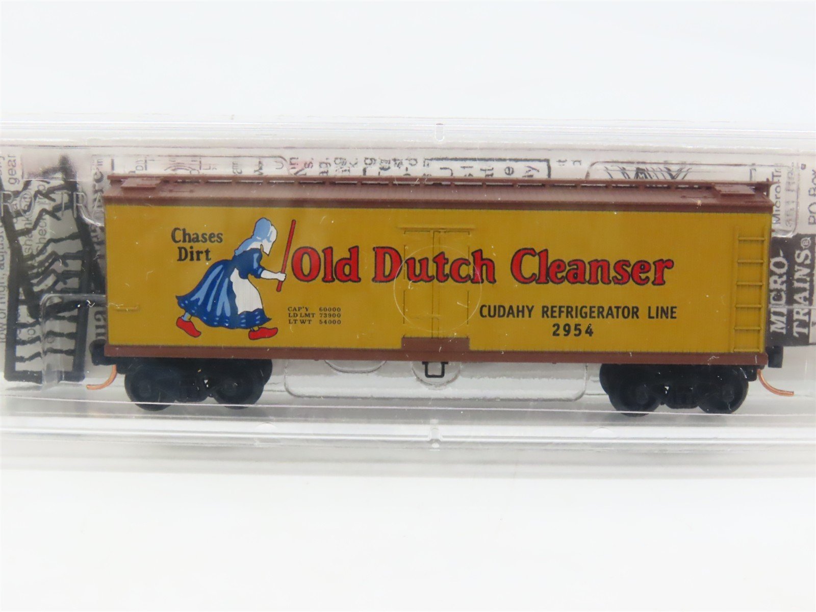 N Scale Micro-Trains 49010 CRLX Cudahy Refrigerator Line 40' Reefer 2954 RTR