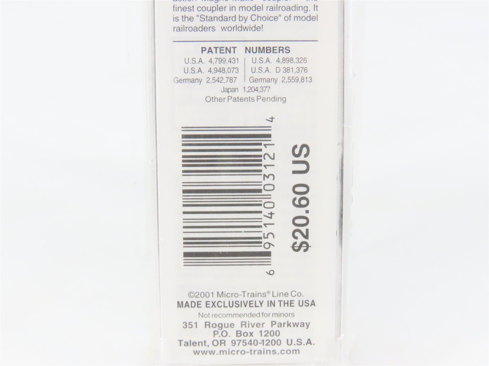 N Scale Micro-Trains 49010 CRLX Cudahy Refrigerator Line 40' Reefer 2954 RTR