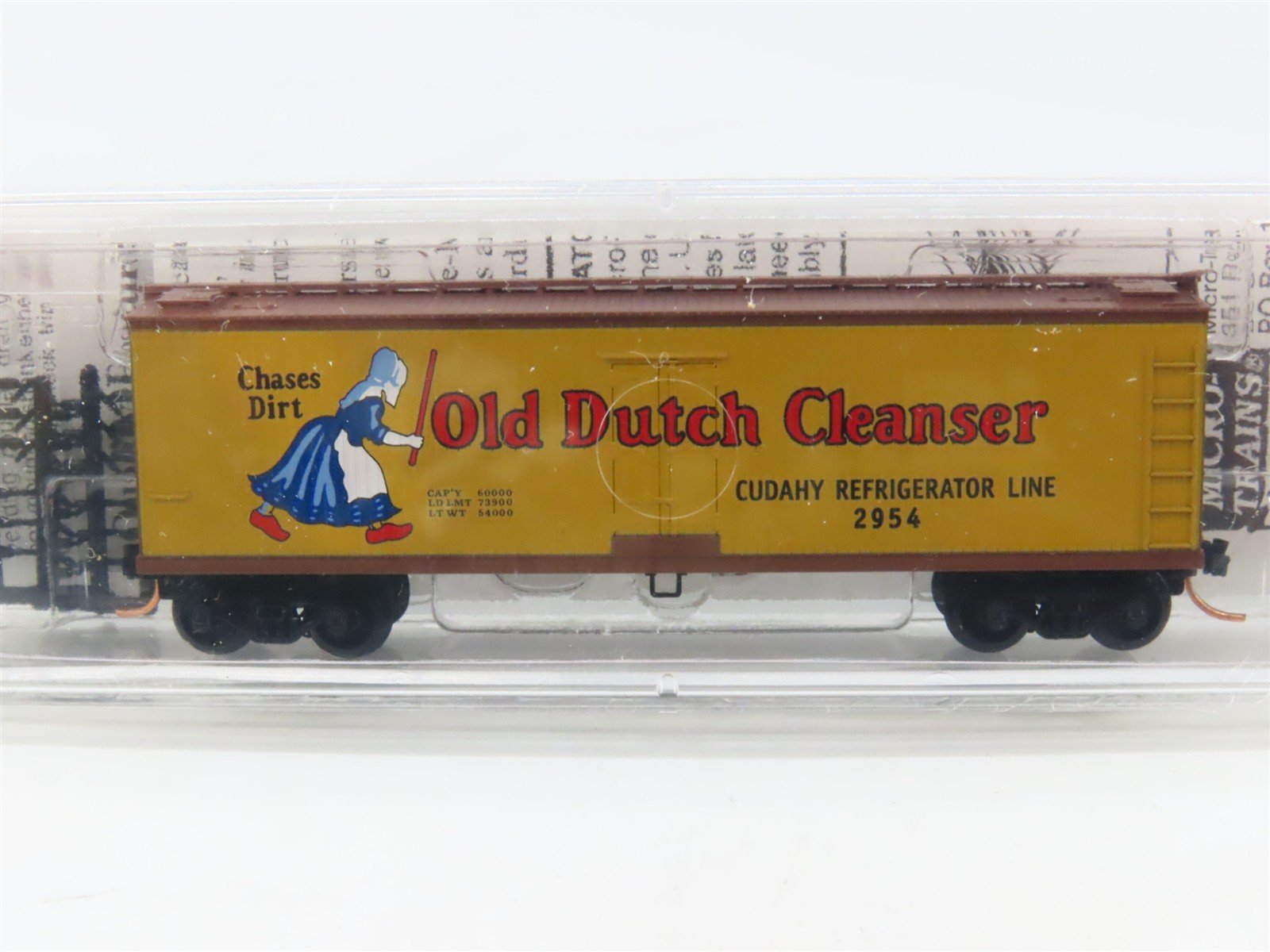 N Scale Micro-Trains 49010 CRLX Cudahy Refrigerator Line 40' Reefer 2954 RTR
