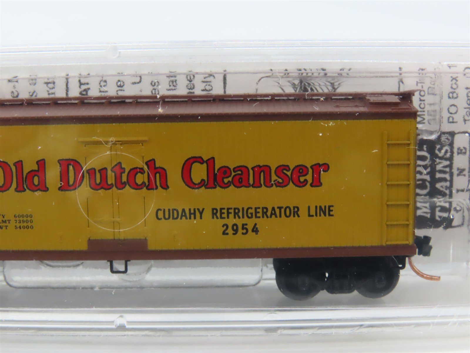 N Scale Micro-Trains 49010 CRLX Cudahy Refrigerator Line 40' Reefer 2954 RTR