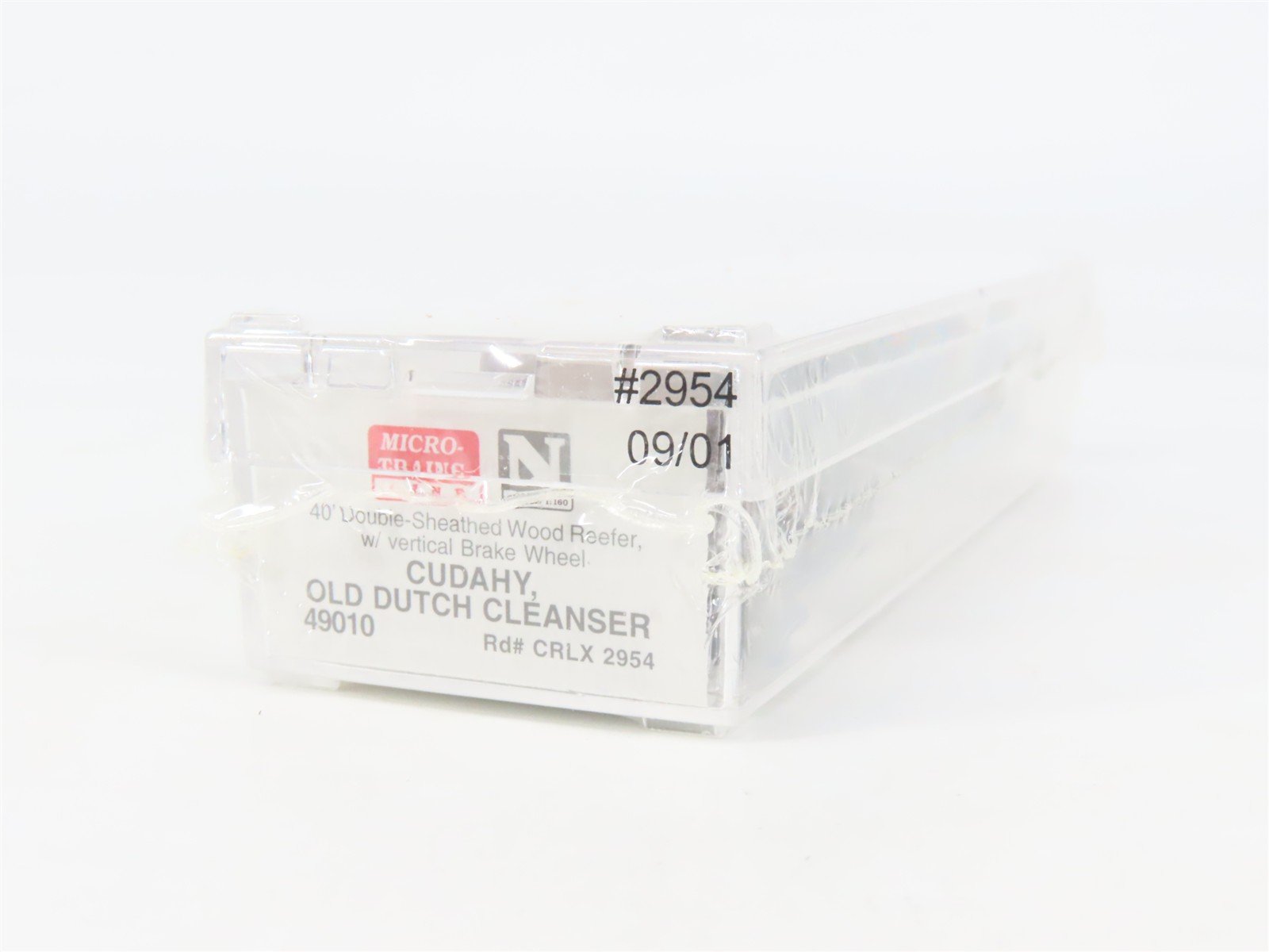 N Scale Micro-Trains 49010 CRLX Cudahy Refrigerator Line 40' Reefer 2954 RTR