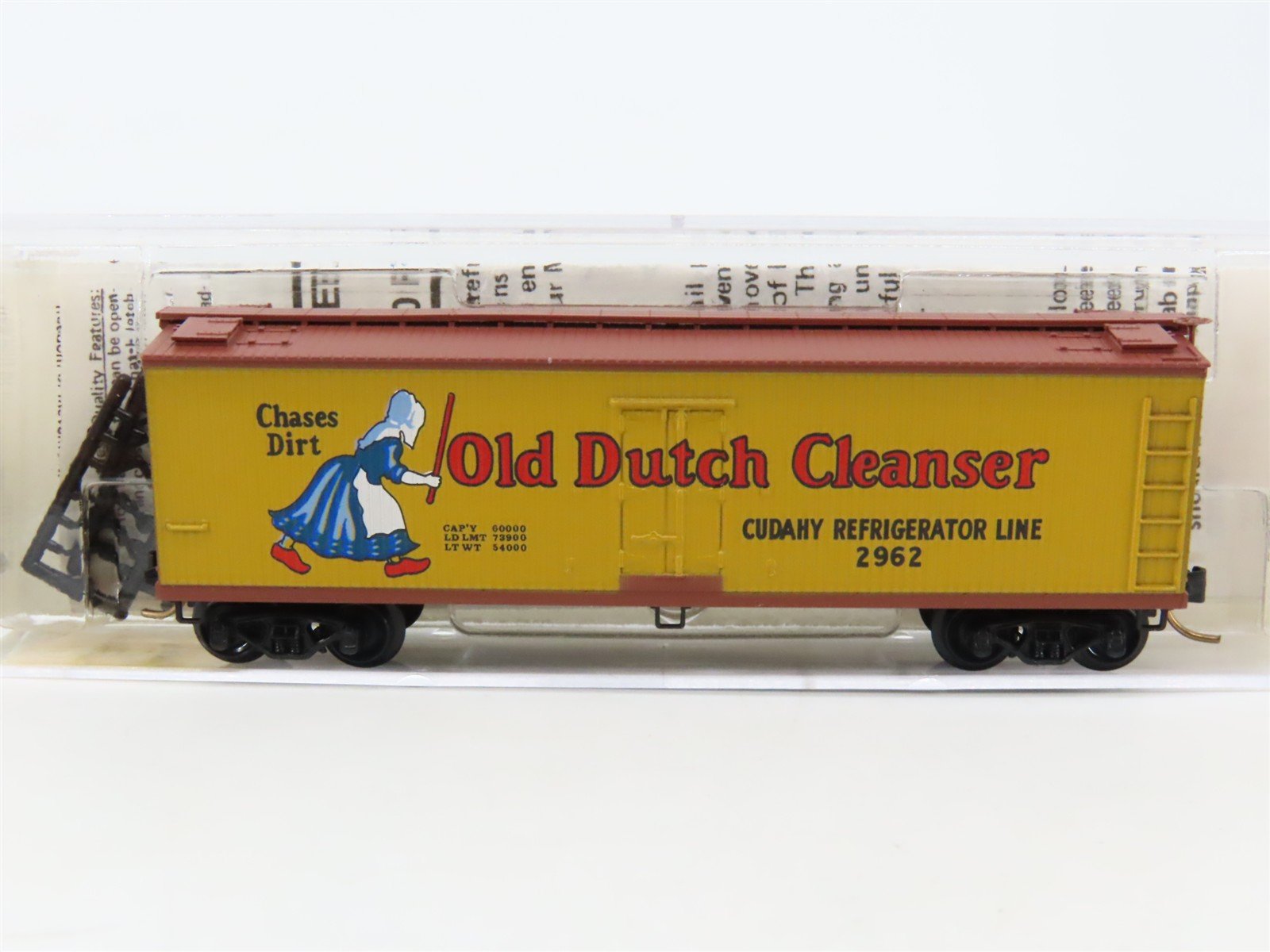 N Scale Micro-Trains 49010 CRLX Cudahy Refrigerator Line 40' Reefer 2962 RTR