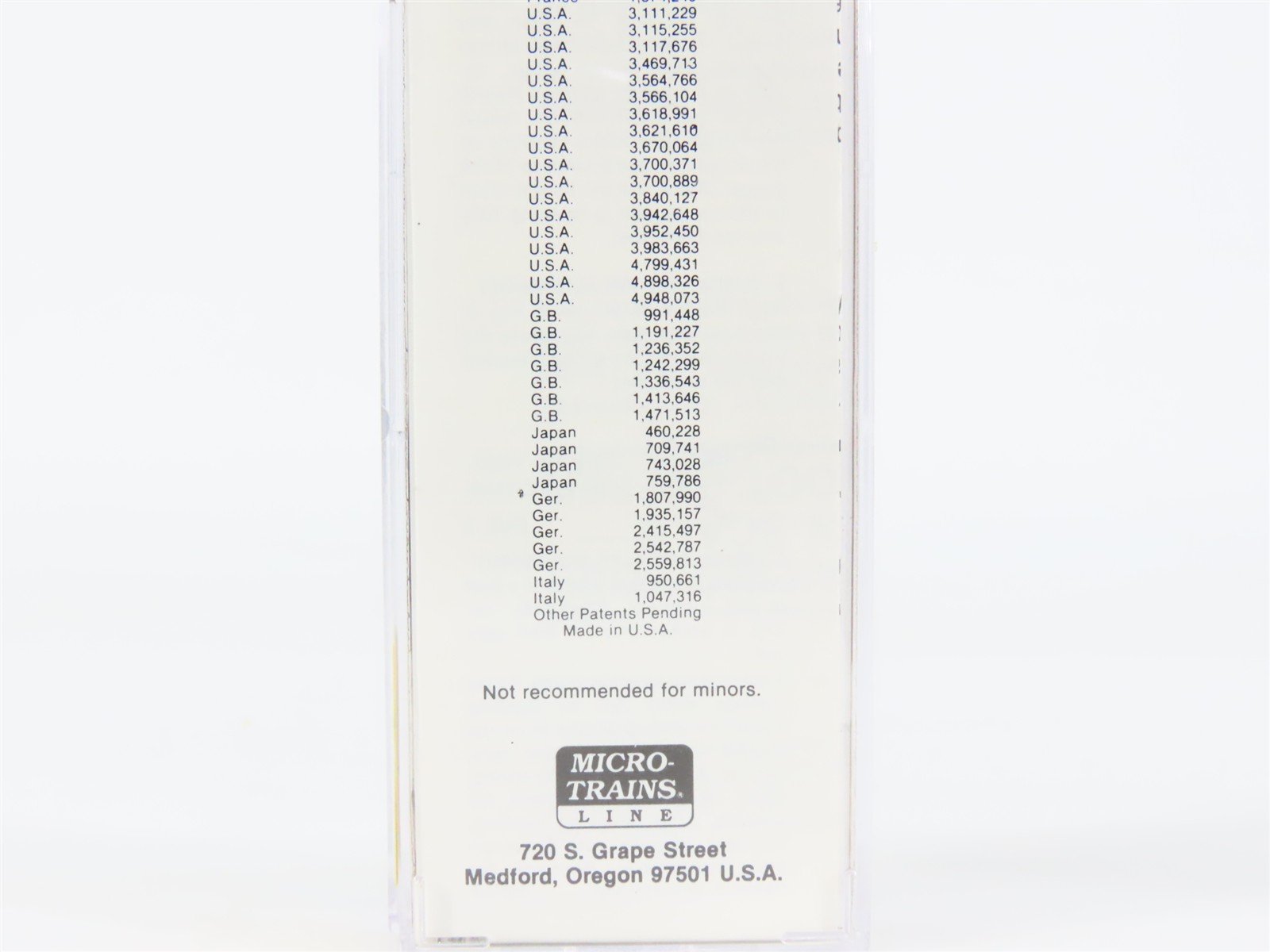 N Scale Micro-Trains 49010 CRLX Cudahy Refrigerator Line 40' Reefer 2962 RTR