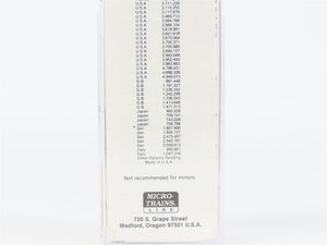 N Scale Micro-Trains 49010 CRLX Cudahy Refrigerator Line 40' Reefer 2962 RTR