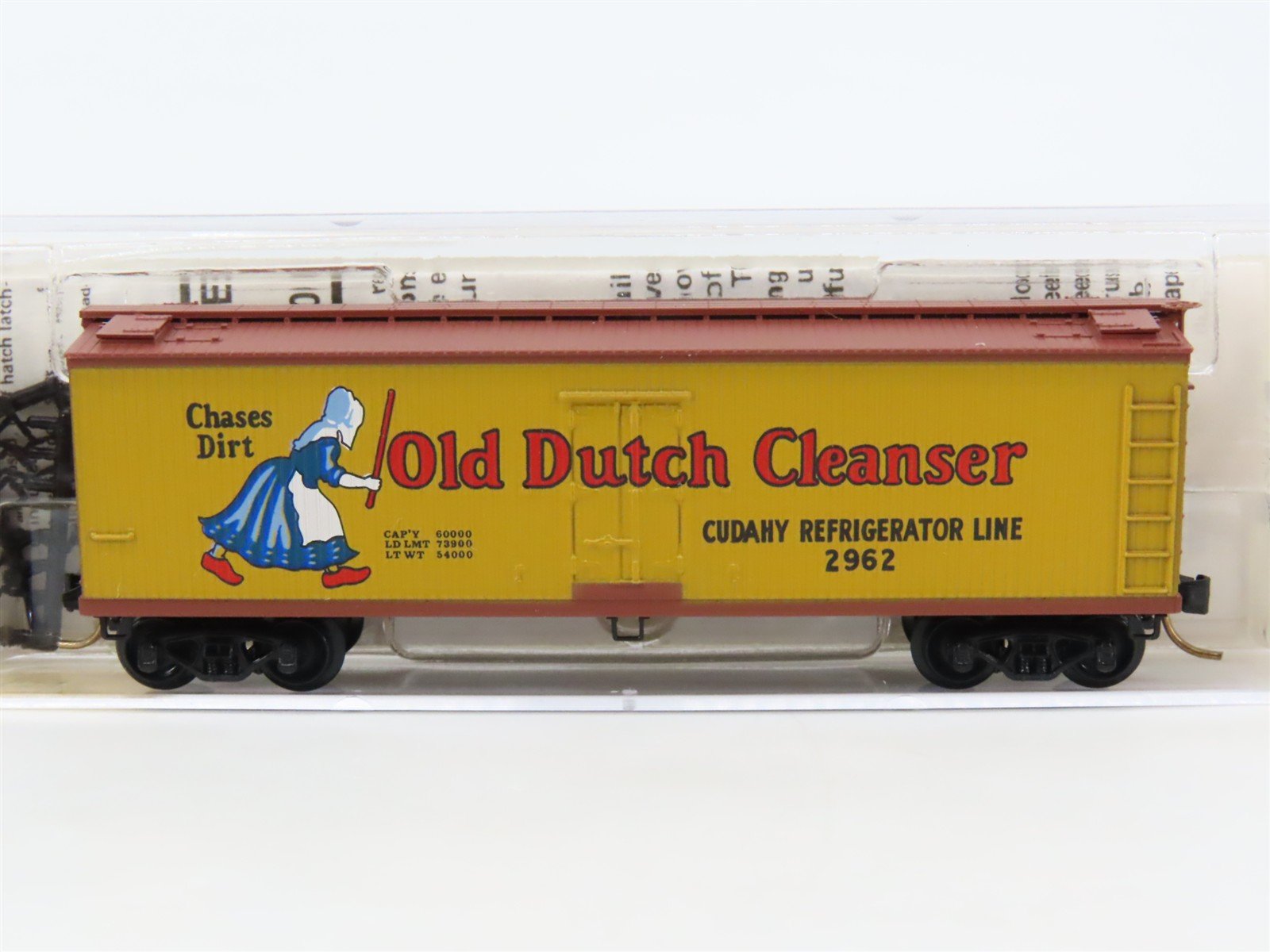 N Scale Micro-Trains 49010 CRLX Cudahy Refrigerator Line 40' Reefer 2962 RTR
