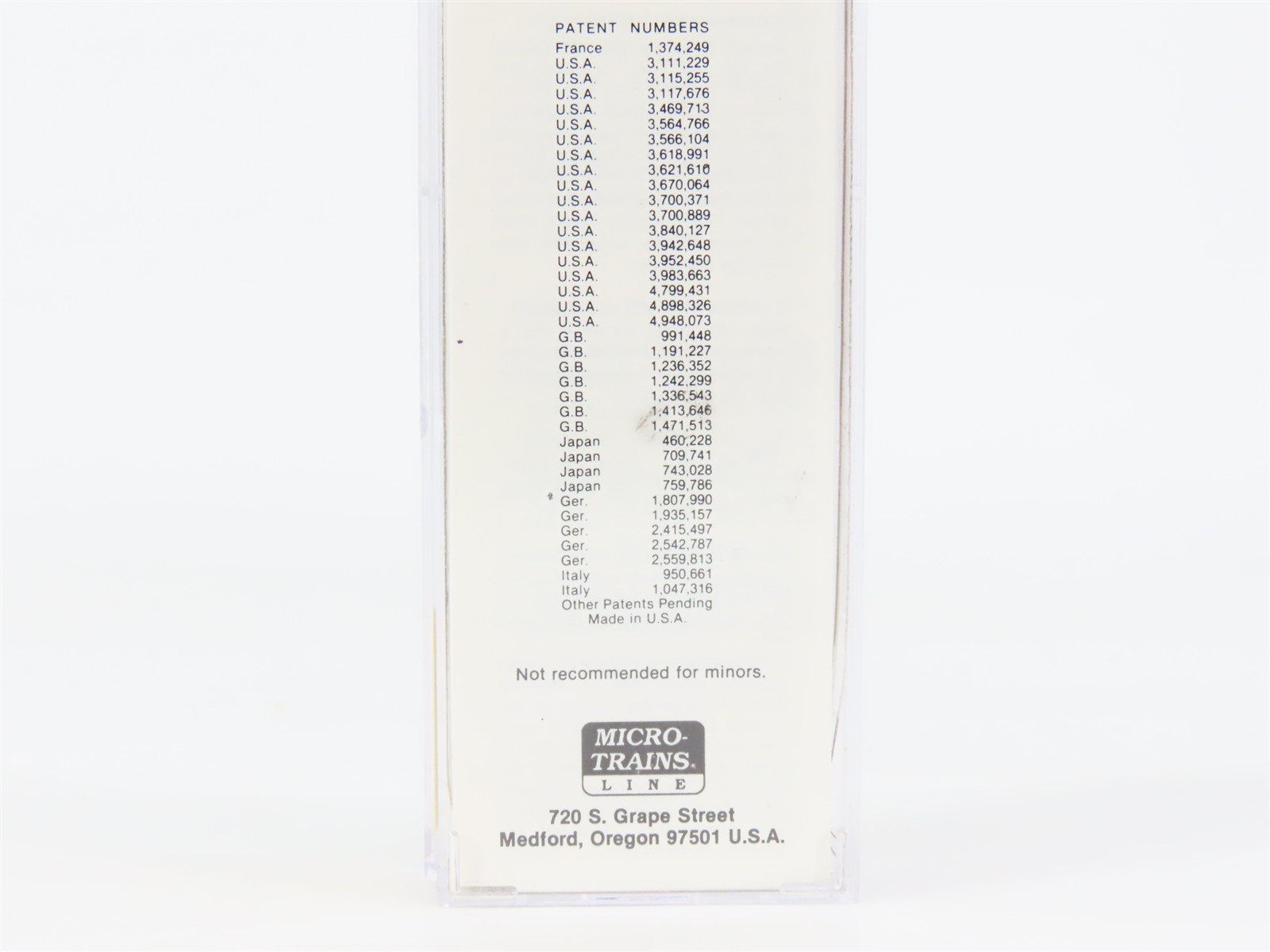 N Scale Micro-Trains 49010 CRLX Cudahy Refrigerator Line 40' Reefer 2962 RTR