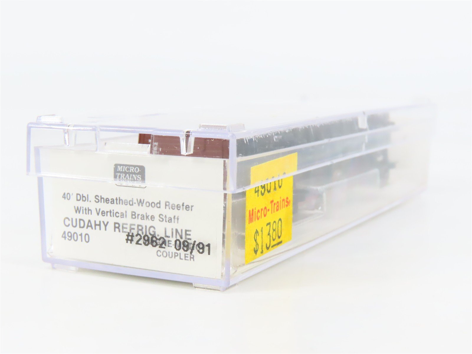 N Scale Micro-Trains 49010 CRLX Cudahy Refrigerator Line 40' Reefer 2962 RTR