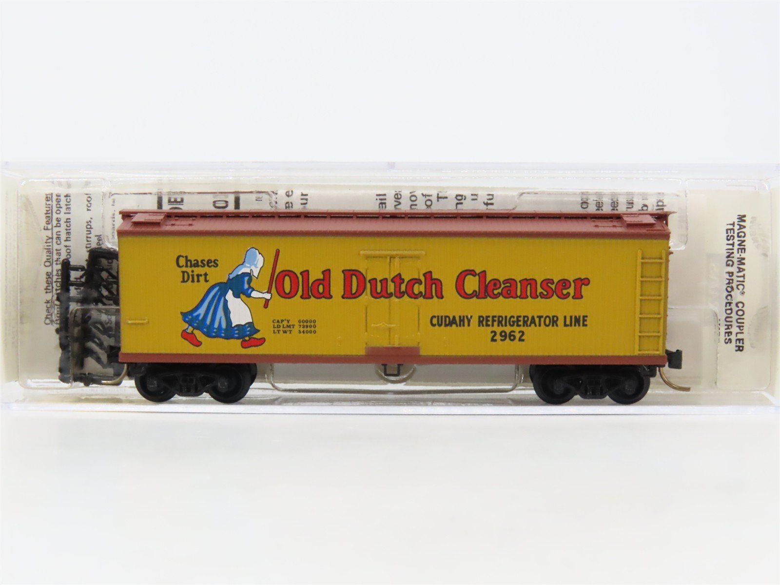 N Scale Micro-Trains 49010 CRLX Cudahy Refrigerator Line 40' Reefer 2962 RTR