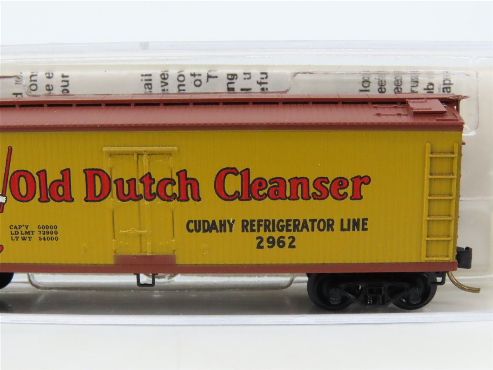 N Scale Micro-Trains 49010 CRLX Cudahy Refrigerator Line 40' Reefer 2962 RTR