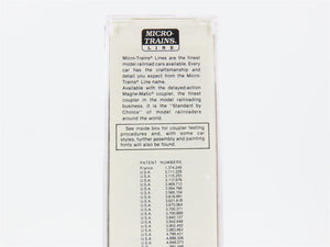 N Scale Micro-Trains 49010 CRLX Cudahy Refrigerator Line 40' Reefer 2962 RTR