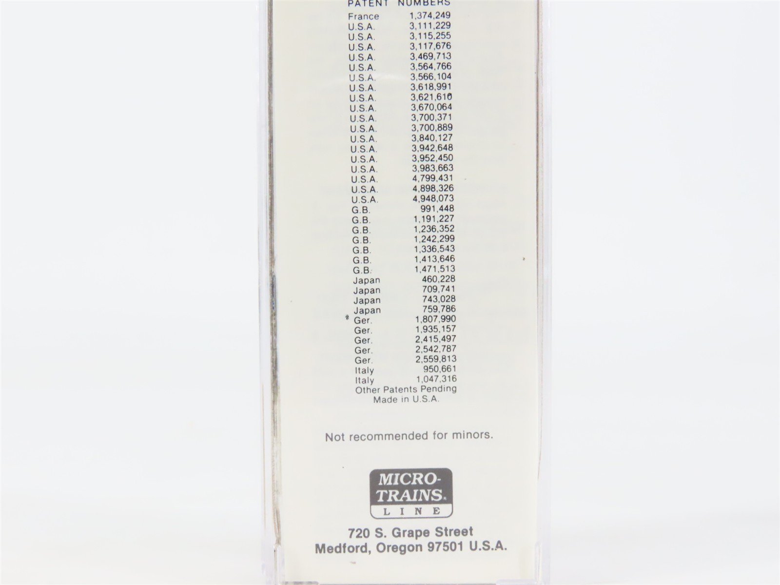 N Scale Micro-Trains 49010 CRLX Cudahy Refrigerator Line 40' Reefer 2962 RTR