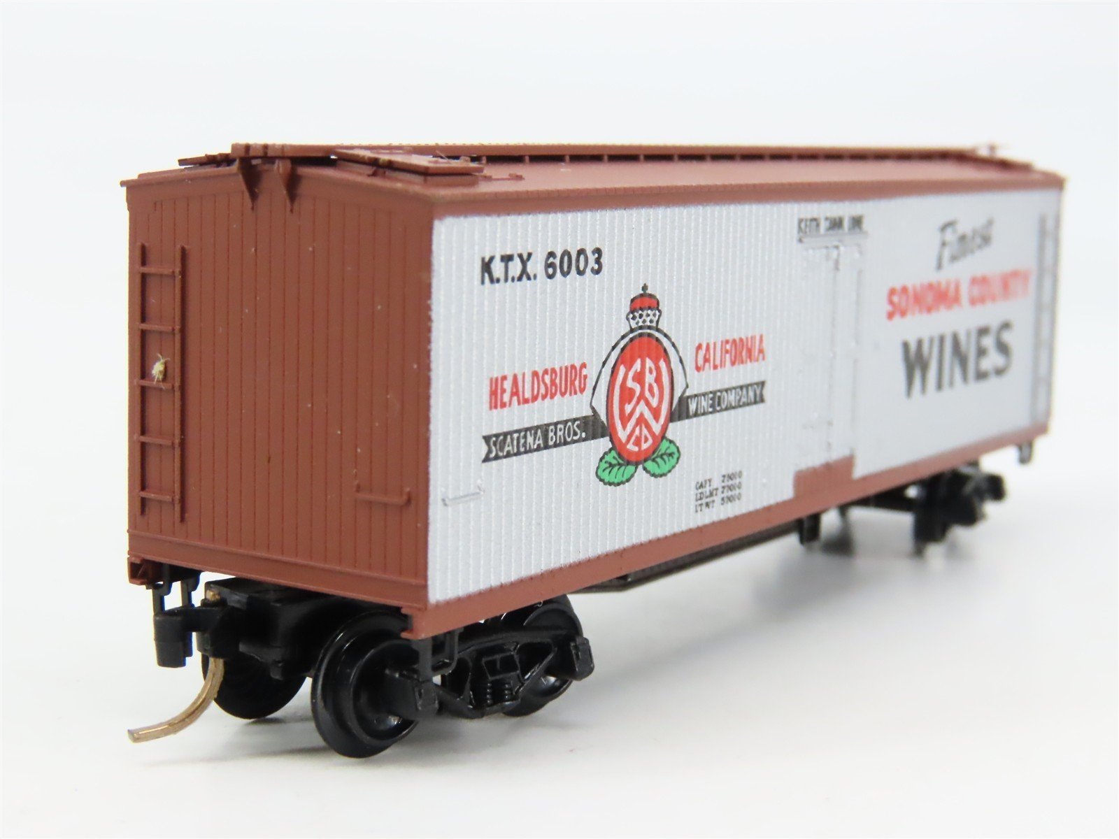 N Scale Micro-Trains 49070 KTX Keith Tank Line 40' Reefer 6003 RTR
