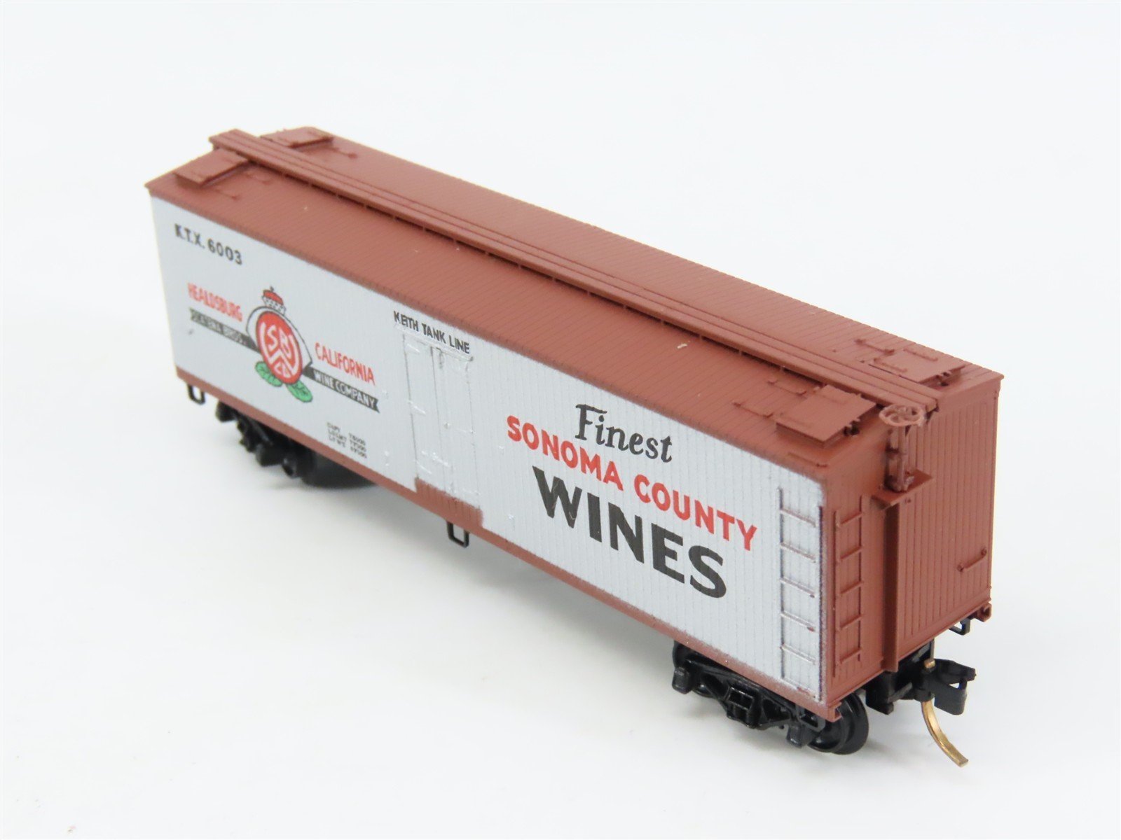 N Scale Micro-Trains 49070 KTX Keith Tank Line 40' Reefer 6003 RTR