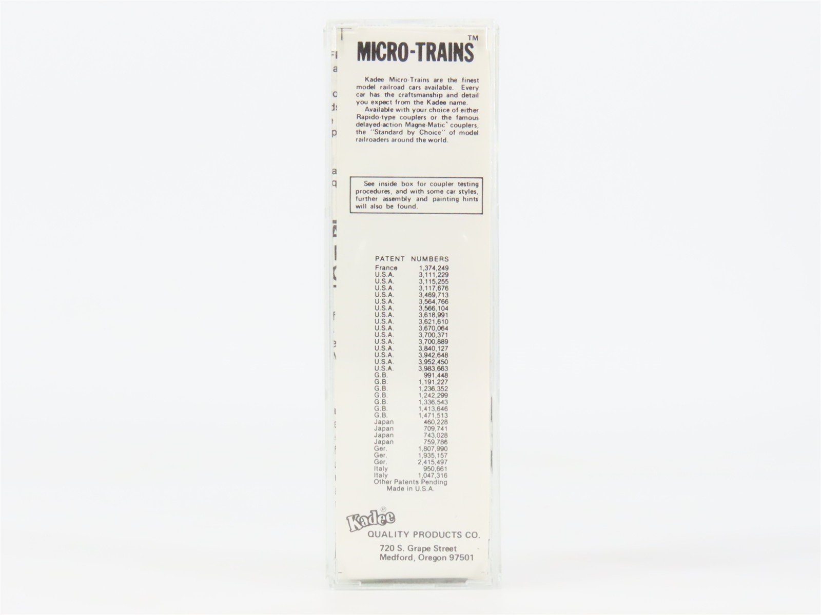 N Scale Micro-Trains 49070 KTX Keith Tank Line 40' Reefer 6003 RTR