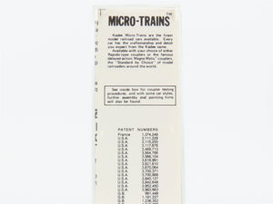 N Scale Micro-Trains 49070 KTX Keith Tank Line 40' Reefer 6003 RTR