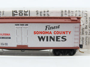 N Scale Micro-Trains 49070 KTX Keith Tank Line 40' Wood-Sheathed Reefer 6000 RTR