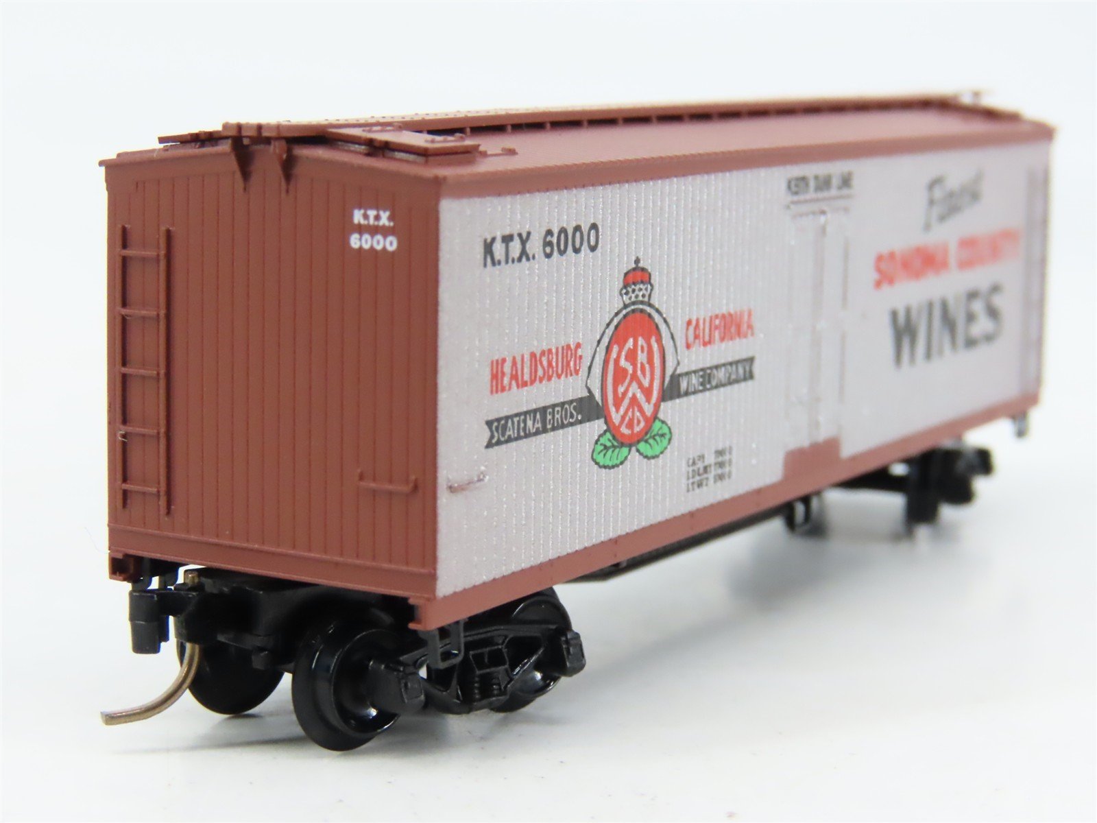 N Scale Micro-Trains 49070 KTX Keith Tank Line 40' Wood-Sheathed Reefer 6000 RTR