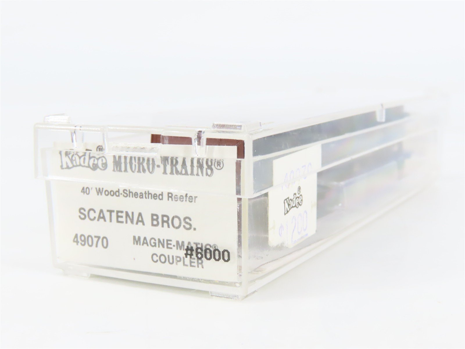 N Scale Micro-Trains 49070 KTX Keith Tank Line 40' Wood-Sheathed Reefer 6000 RTR