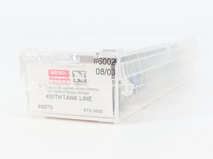 N Scale Micro-Trains MTL 49070 KTX Sonoma County Wines 40' Wood Reefer #6002