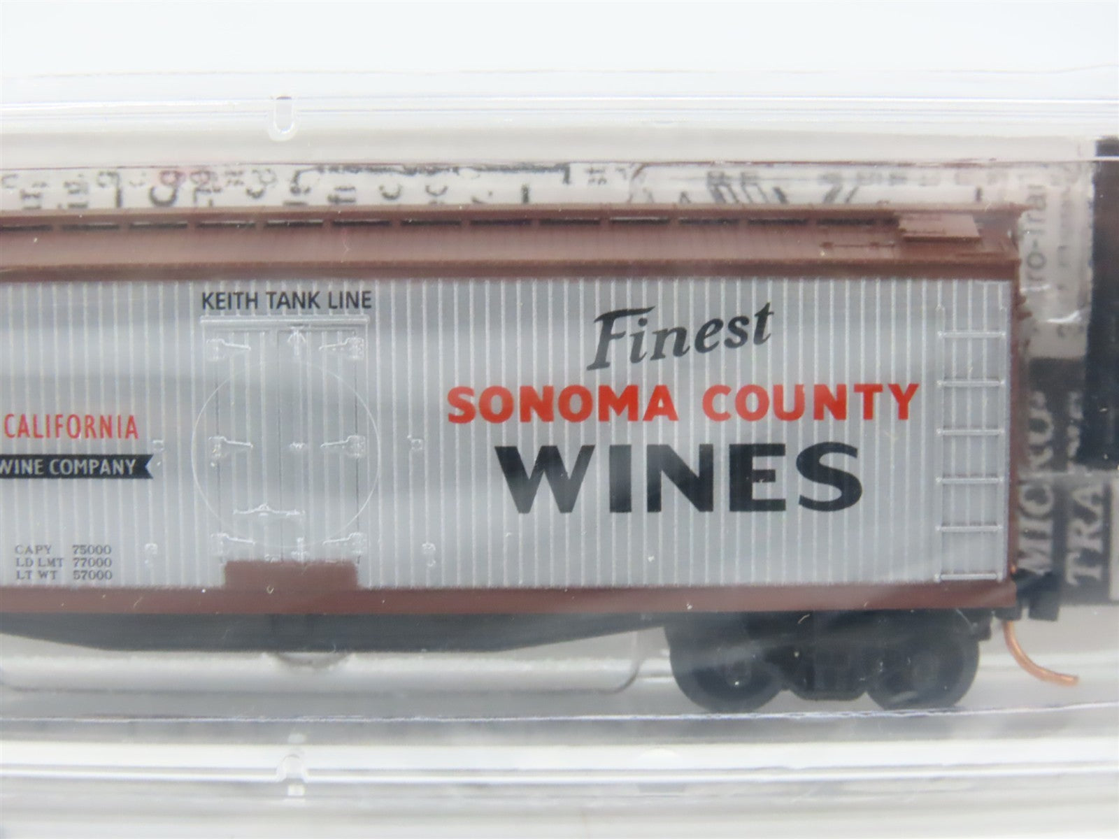 N Scale Micro-Trains 49070 Keith Tank Line 40' Double-Sheathed Wood Reefer RTR