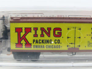 N Scale Micro-Trains 49120 King Packing Co. 40' Double-Sheathed Wood Reefer RTR