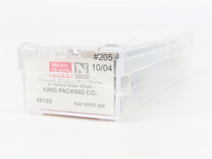 N Scale Micro-Trains 49120 King Packing Co. 40' Double-Sheathed Wood Reefer RTR