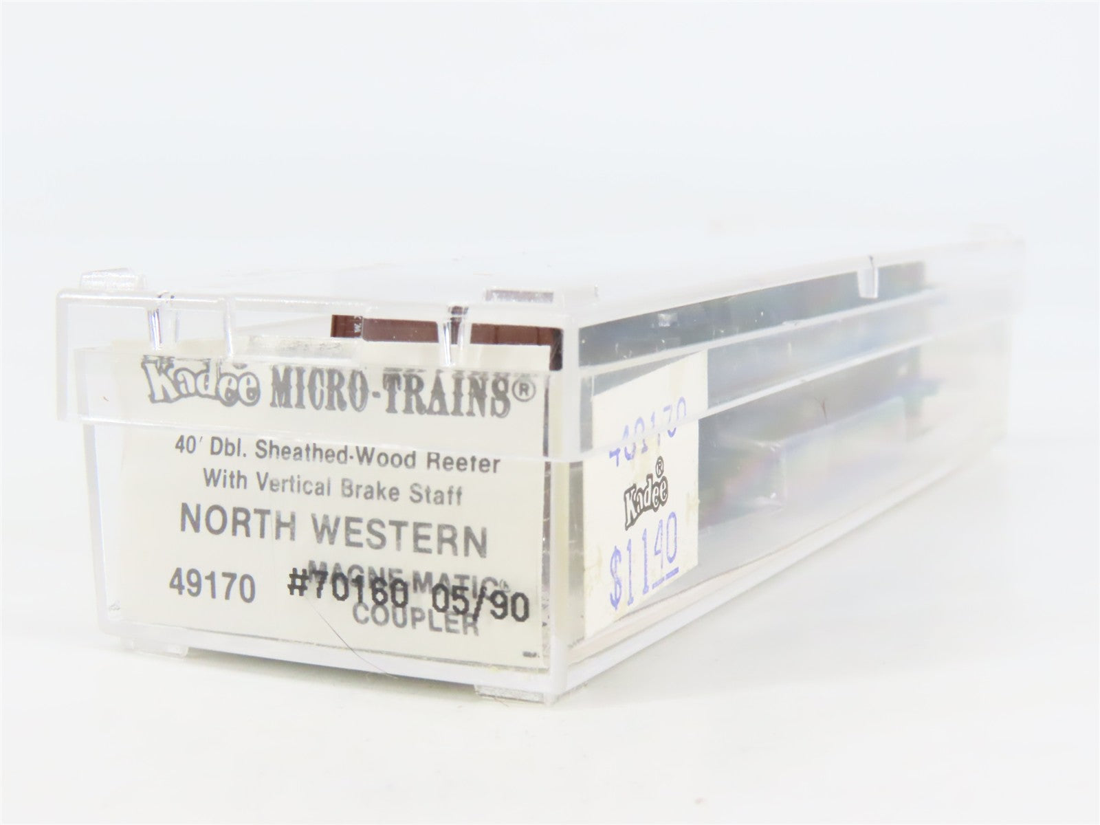 N Scale Micro-Trains 49170 North Western Refrigerator Line 40' Reefer RTR