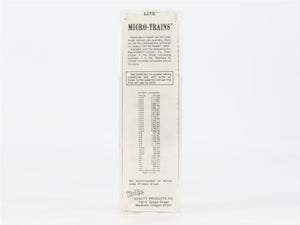 N Scale Micro-Trains 49170 North Western Refrigerator Line 40' Reefer RTR