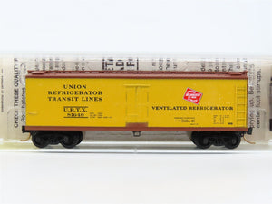 N Scale Kadee Micro-Trains MTL 49160 URTX CMStP&P 40' Wood Reefer #81649