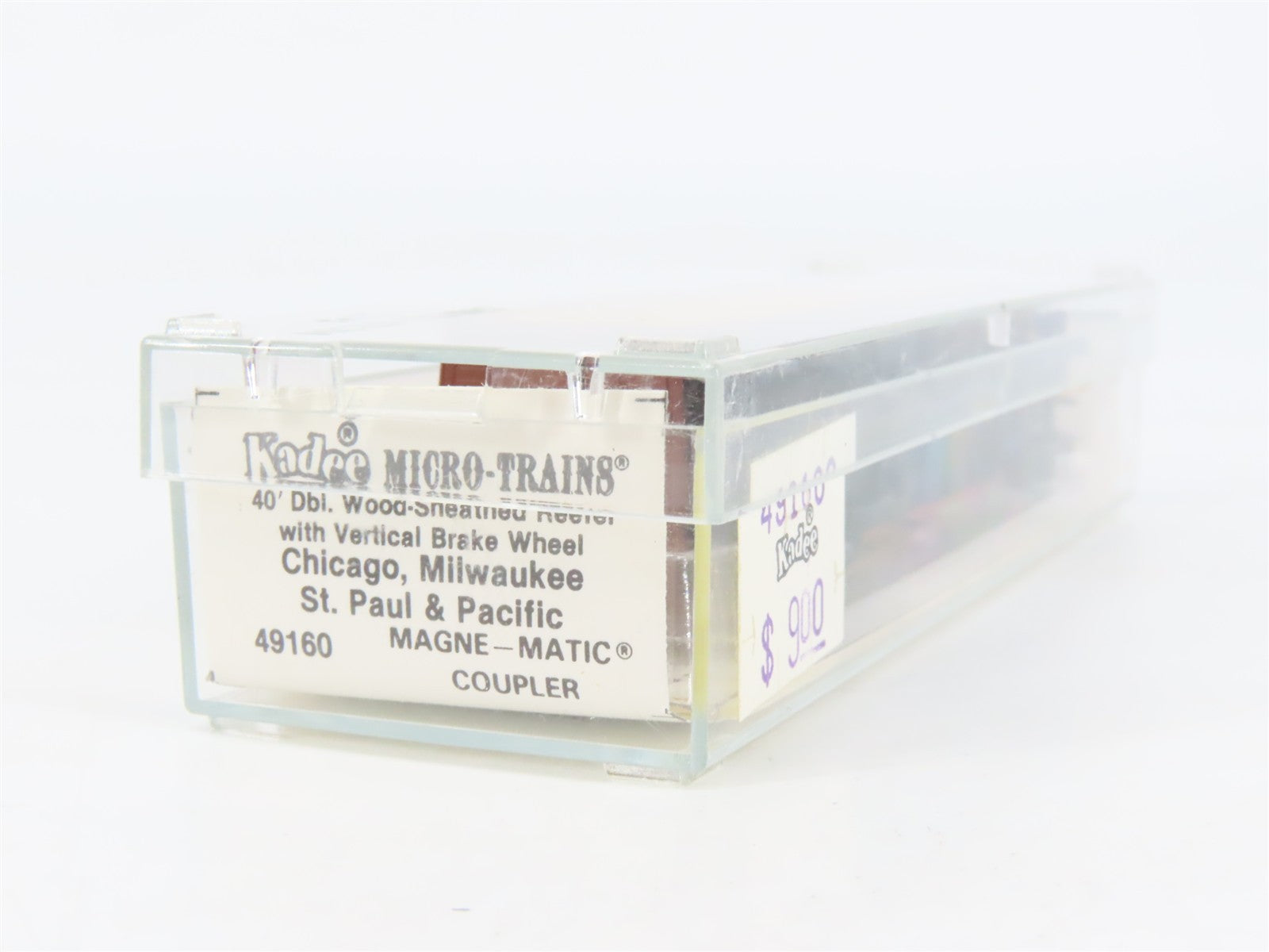N Scale Kadee Micro-Trains MTL 49160 URTX CMStP&P 40' Wood Reefer #81649