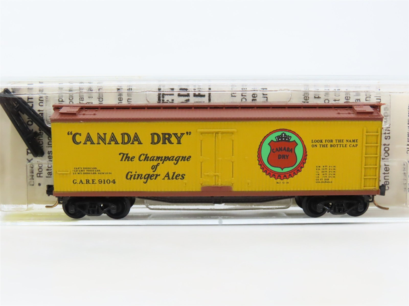 N Scale Micro-Trains 49190 General American Refrigerator Express 40' Reefer RTR