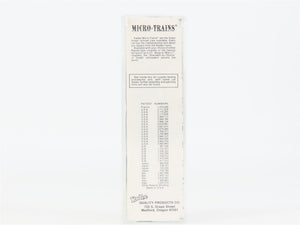 N Scale Micro-Trains 49190 General American Refrigerator Express 40' Reefer RTR