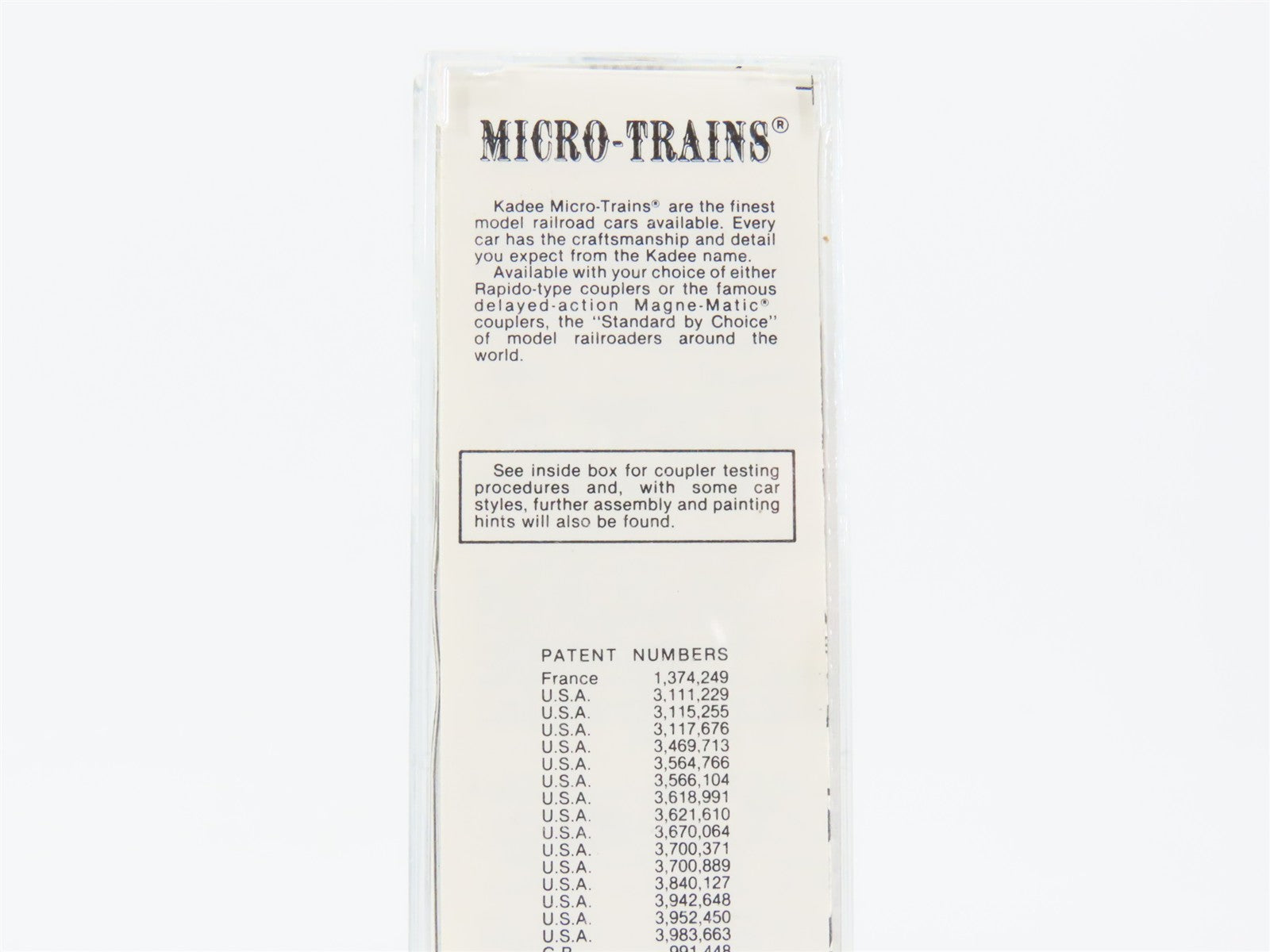 N Scale Micro-Trains 49190 General American Refrigerator Express 40' Reefer RTR