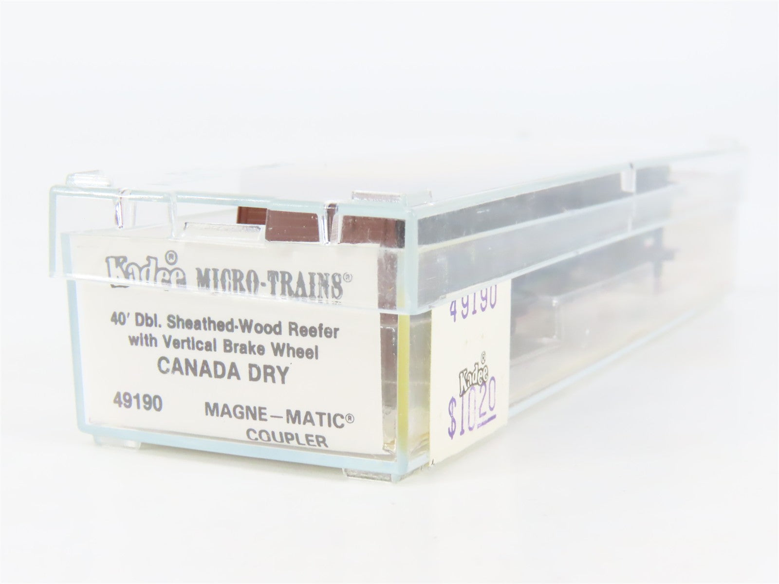 N Scale Micro-Trains 49190 General American Refrigerator Express 40' Reefer RTR