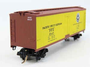 N Scale Micro-Trains 49180 PFE Pacific Fruit Express 40' Reefer 35447 RTR