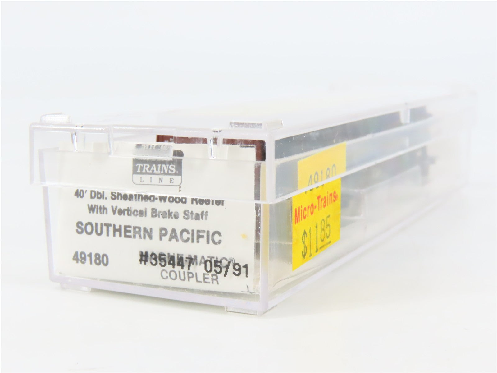 N Scale Micro-Trains 49180 PFE Pacific Fruit Express 40' Reefer 35447 RTR
