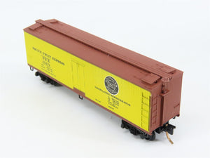 N Scale Micro-Trains 49180 Pacific Fruit Express 40' Wood-Sheathed Reefer RTR