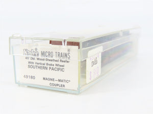 N Scale Micro-Trains 49180 Pacific Fruit Express 40' Wood-Sheathed Reefer RTR