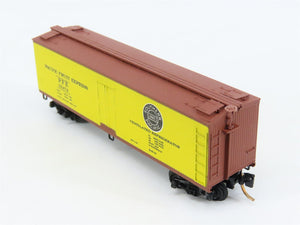 N Scale Micro-Trains 49180 Pacific Fruit Express 40' Wood-Sheathed Reefer RTR