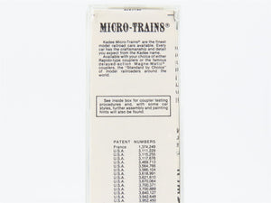 N Scale Micro-Trains 49180 Pacific Fruit Express 40' Wood-Sheathed Reefer RTR