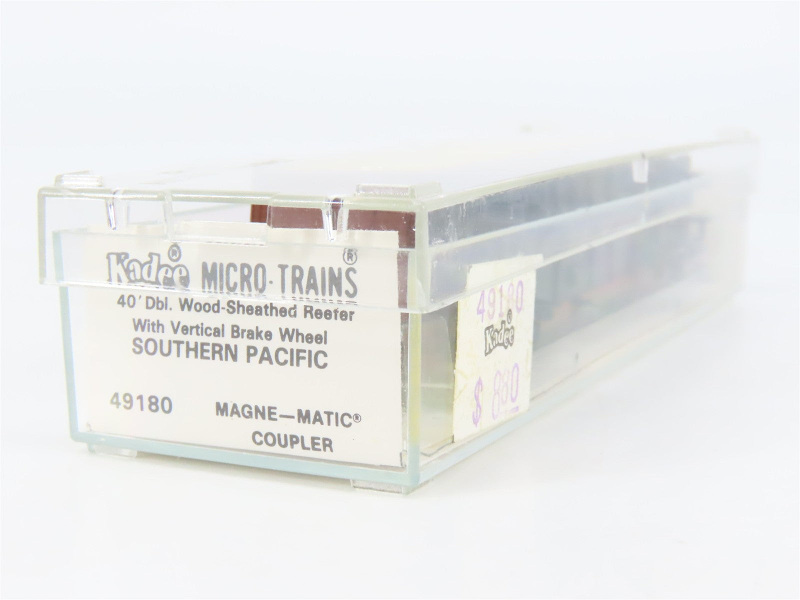 N Scale Micro-Trains 49180 Pacific Fruit Express 40' Wood-Sheathed Reefer RTR