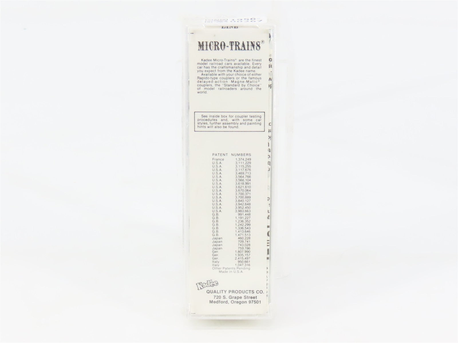 N Scale Kadee Micro-Trains MTL 49150 DL&W Lackawanna 40' Reefer 7000 RTR