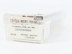 N Scale Kadee Micro-Trains MTL 49150 DL&W Lackawanna 40' Reefer 7000 RTR